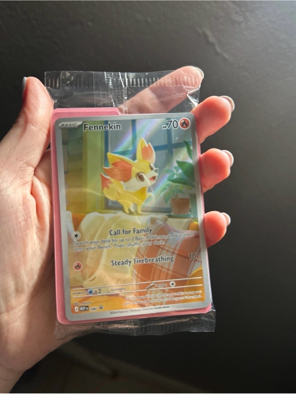 Pokemon Chaos Rising - Fennekin - Promo - SEALED